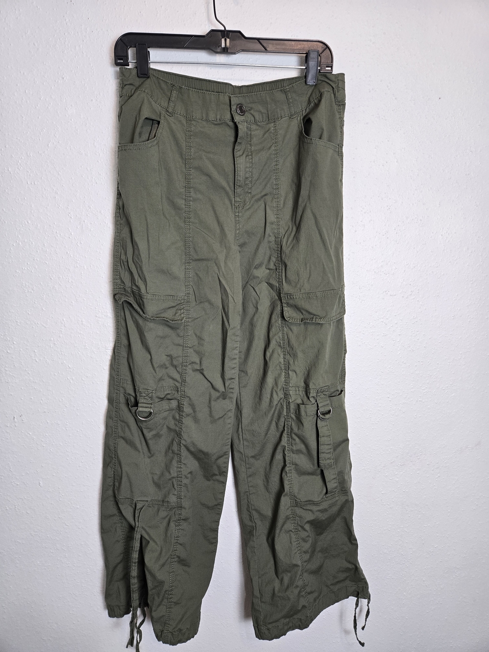 Y2K  Green Cargo Pants - Utility Style Medium